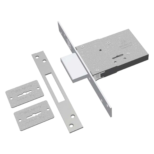 SERRATURA A DOPPIA MAPPA DA INFILARE PER FASCIA '2001 SECURMAP 11' E 70 - 4 mandate / corsa 40 mm  - SECUREMME