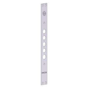 FRONTALE PER SERRATURE PORTE BLINDATE interasse mm 37 - 4 fori  - SECUREMME