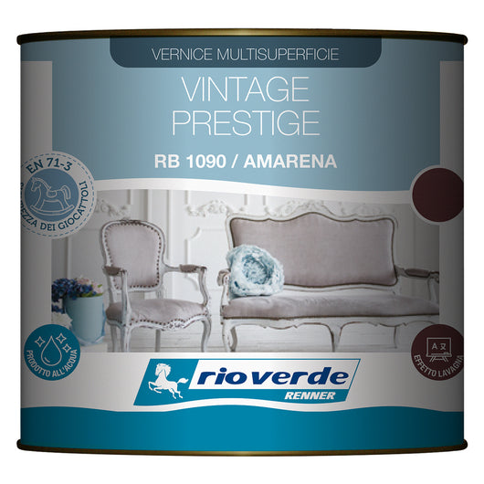 SMALTO MULTISUPERFICE 'VINTAGE PRESTIGE' Lt. 0,5 - colorazione nocciola  - RENNER