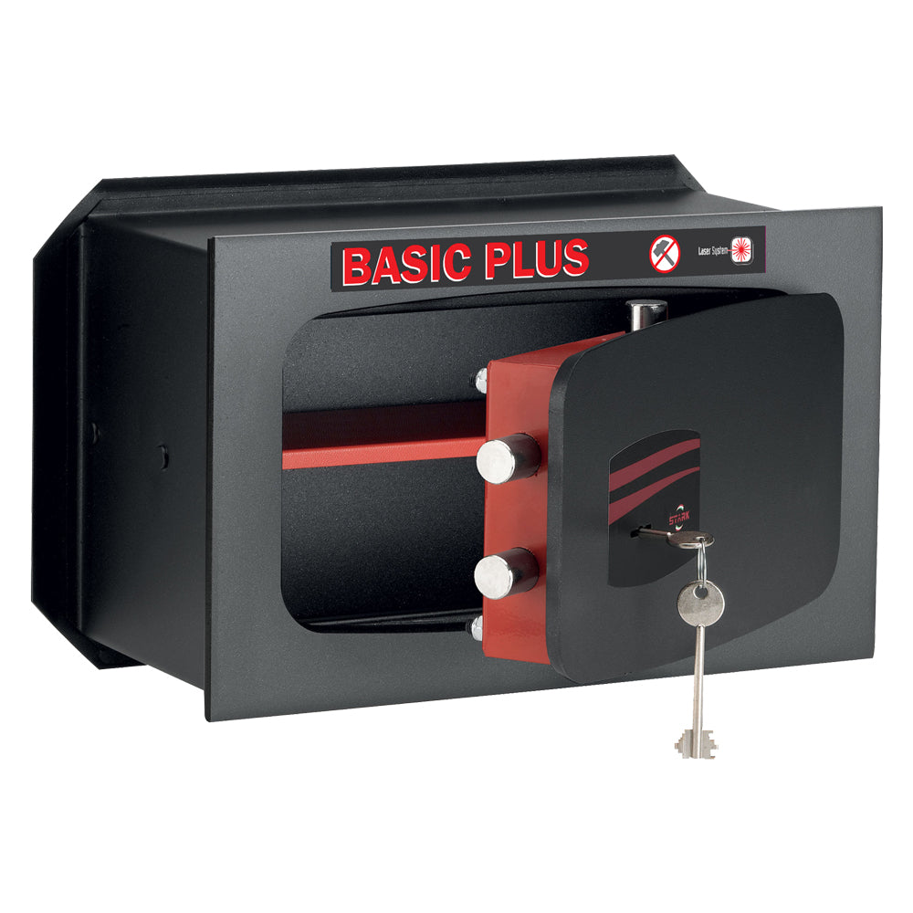 CASSAFORTE CON CHIAVE DOPPIA MAPPA 'BASIC PLUS 1800' ALP - cm 21 x 31 x 15  - STARK