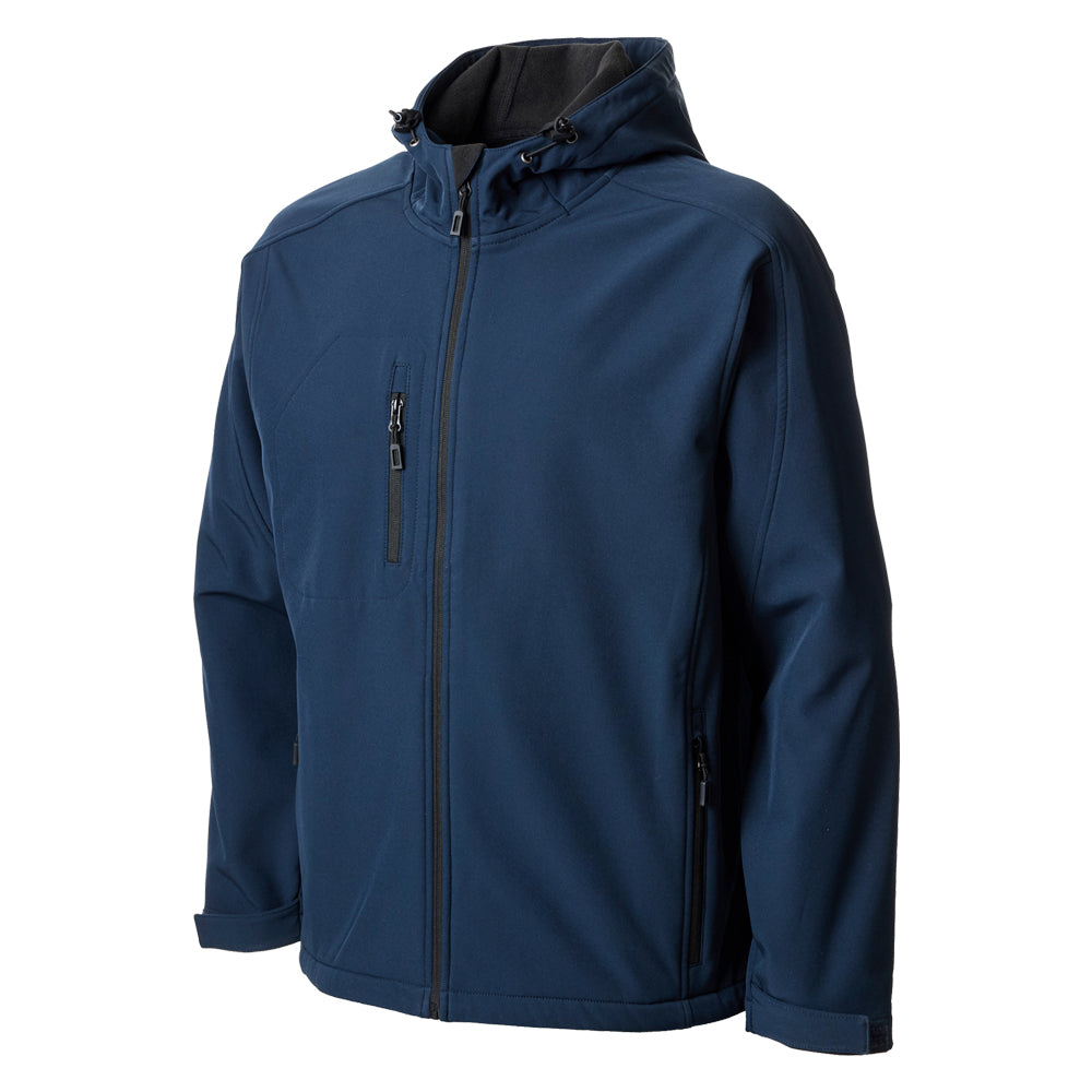 GIUBBINO IN SOFTSHELL 'BASILEA' dark blu - taglia  XL  - NERI