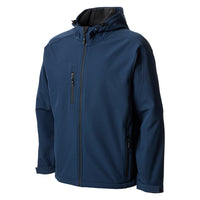 GIUBBINO IN SOFTSHELL 'BASILEA' dark blu - taglia  XXL  - NERI