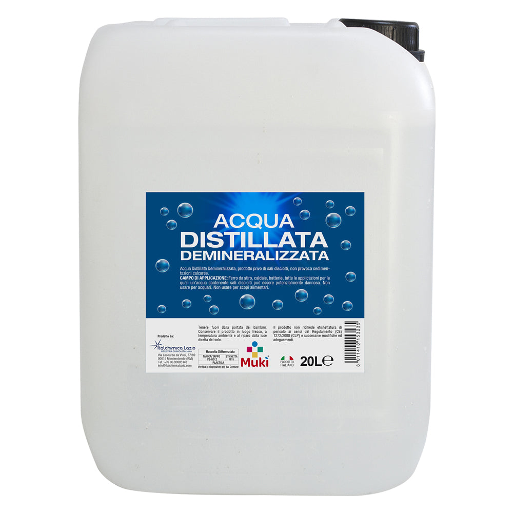 ACQUA DEMINERALIZZATA Lt.20  - Senza Marca