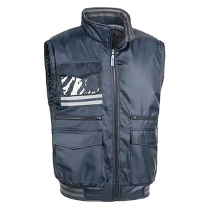 GILET IMBOTTITO 'MASTER SLOW' taglia L - blu navy  - SOTTOZERO