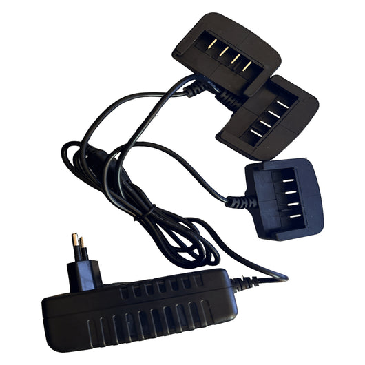 CARICA BATTERIA A 3 VIE 2.5 Ah - 21,6 W  - VOLPI