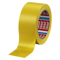 NASTRO SEGNALETICO '60760 PV1' giallo - mm 33 x mt 50- 6 pezzi  - TESA