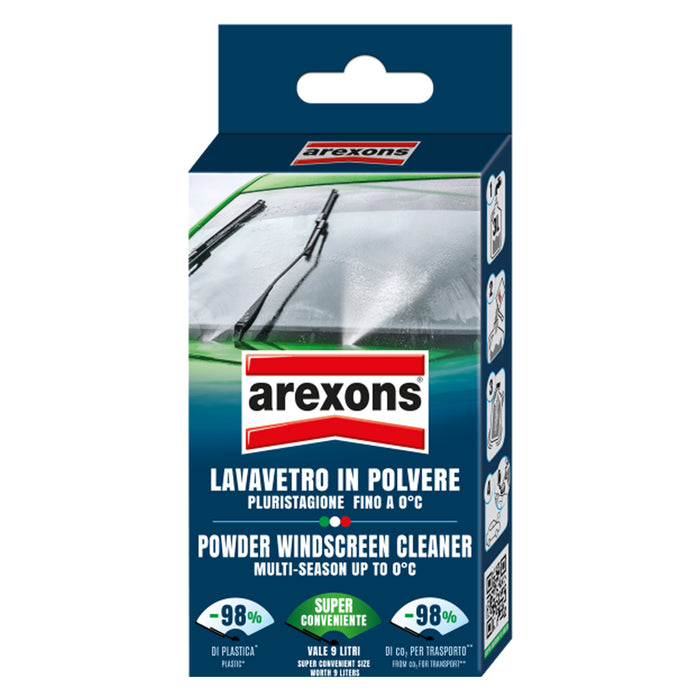 DETERGENTE LAVAVETRO PER VASCHETTE cf 3 bustine da gr 8  - AREXONS