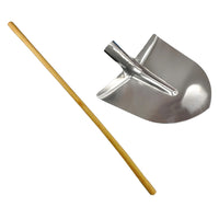 BADILE A PUNTA 'SUPER LEGGERO' con manico - cm 140  - SIDEX