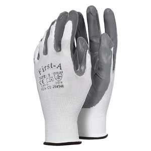 GUANTI IN POLIESTERE/NITRILE Tg. 10 (XL)- 12 coppia  - Senza Marca