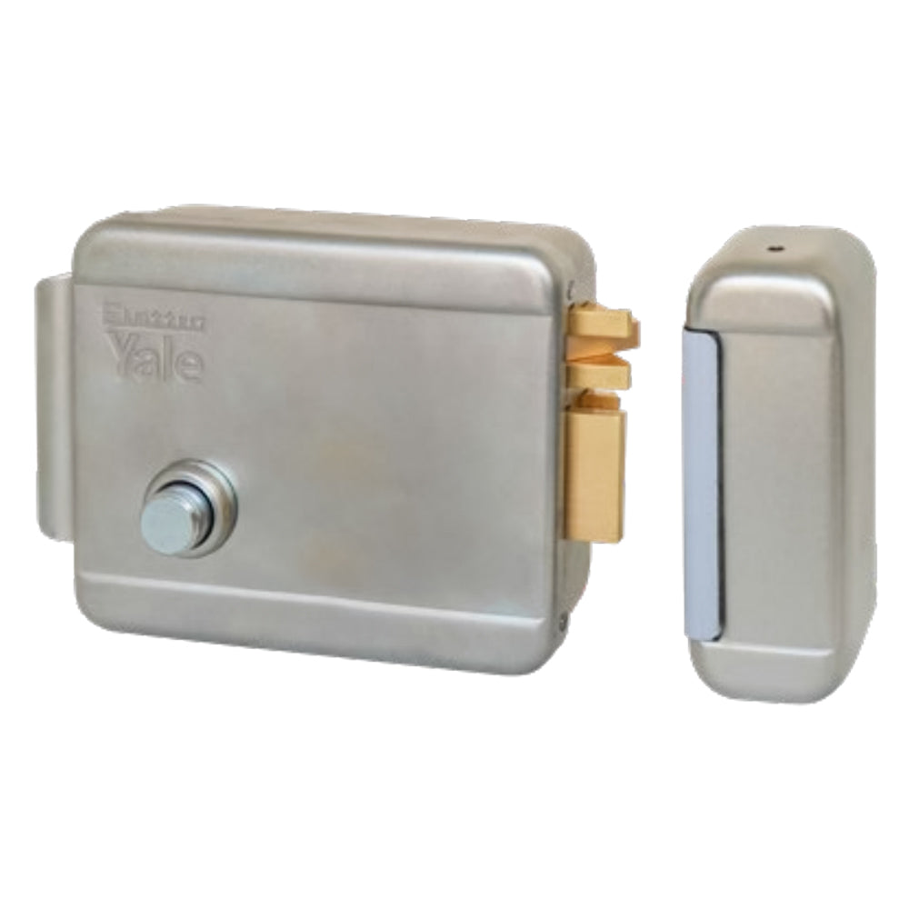 SERRATURA ELETTRICA DA APPLICARE PER PORTA LEGNO ART. 674 Dx - E 70  - YALE