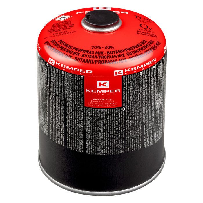 CARTUCCIA GAS VALVOLATA gr 450 ( ml 900 )- 12 pezzi  - KEMPER