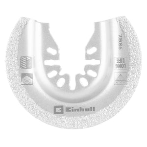 LAMA DIAMANTATA SEMICIRCOLARE spessore lama 1,2 mm  - EINHELL