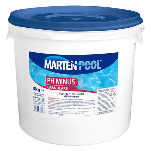 CORRETTORE GRANULARE 'PH MINUS' Kg. 5  - MARTEN