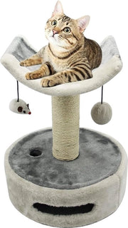 Torrone per gatti / paletta per granchio - mobile per gatti con centro di attività, stabile e sicuro, torre per gatti con amaca e grazioso rifugio per gatti
