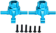 Componente di Upgrade per Avantreno in Alluminio per Auto RC - Blu - Leggero e Facile da Installare - Adatto per TT02 Tamiya - Modello  - Codice Prodotto
