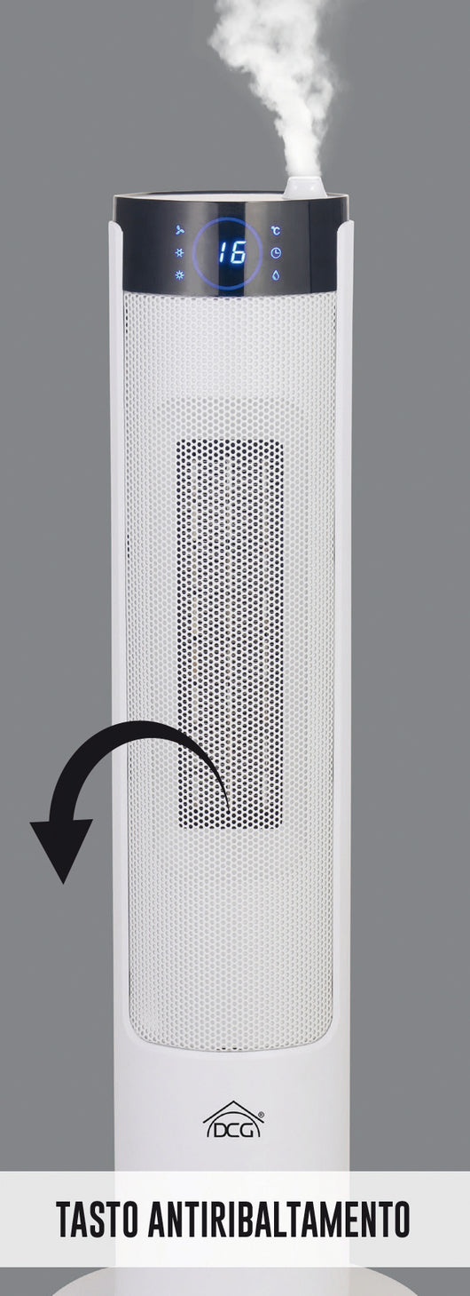 Dcg TERMOVENTILATORE CERAMICO OSCILLANTE 2200 W