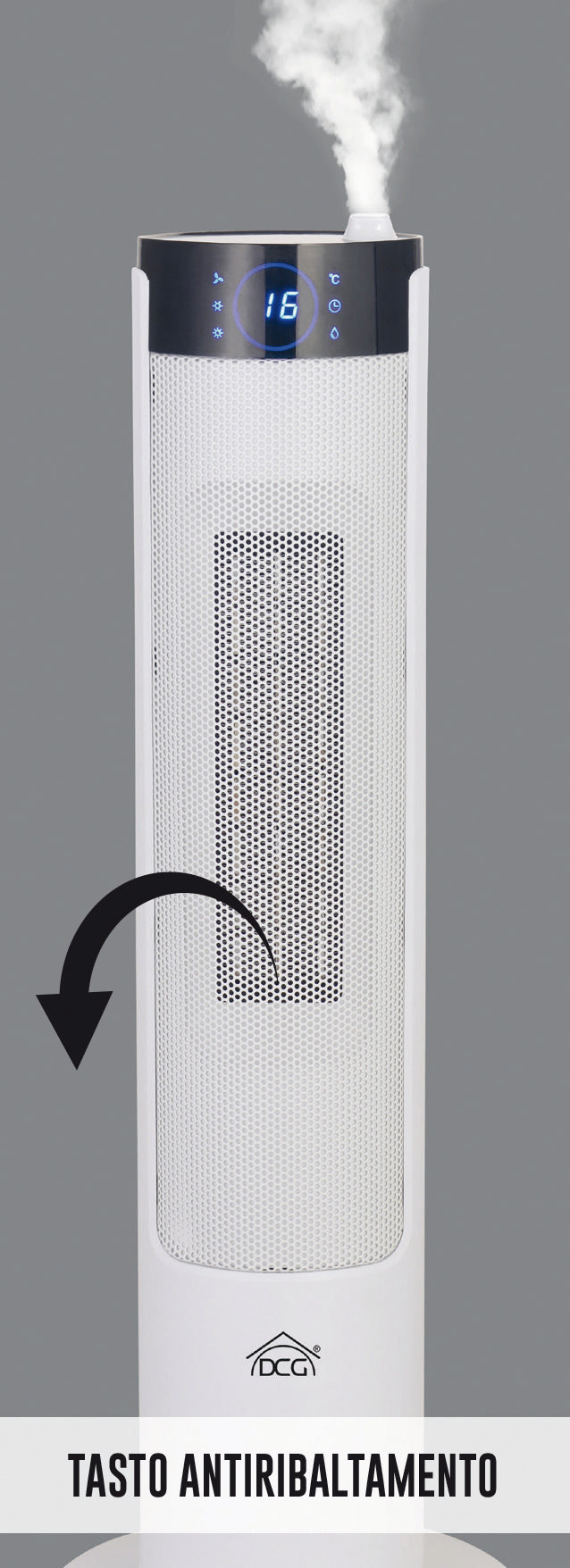 Dcg TERMOVENTILATORE CERAMICO OSCILLANTE 2200 W