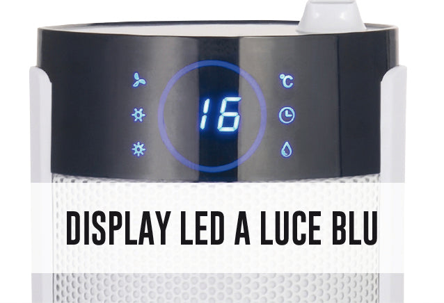 Dcg TERMOVENTILATORE CERAMICO OSCILLANTE 2200 W