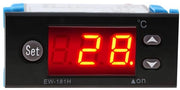 Regolatore di temperatura digitale - Regolazione di temperatura - Controllo preciso - Formato compatto - Raffreddamento e riscaldamento - Ideale per uso refrigerante