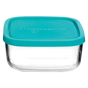 CONTENITORE QUADRATO 'FRIGOVERRE' cm 19 x 19- 6 pezzi  - BORMIOLI