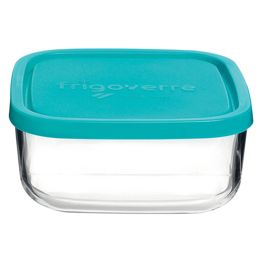 CONTENITORE QUADRATO 'FRIGOVERRE' cm 19 x 19- 6 pezzi  - BORMIOLI