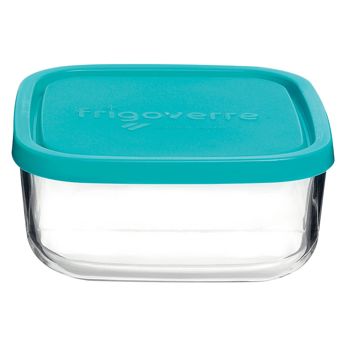 CONTENITORE QUADRATO 'FRIGOVERRE' cm 19 x 19- 6 pezzi  - BORMIOLI