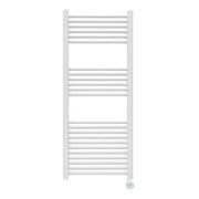 TERMOARREDO ELETTRICO CON TERMOSTATO DIGITALE H. 1200 MM- Bianco L. cm 50 - 500W- ATON- pezzi 1