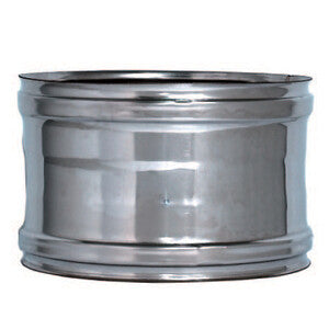 C RACCORDO INOX ATTACCO FF D  8 CM- 1,0 pz