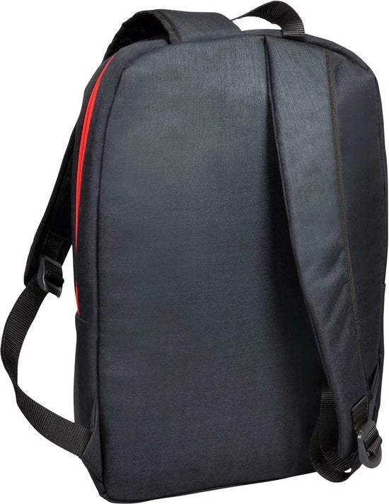 Zaino da 156 pollici laptop e 10 pollici tablet con molte tasche nera