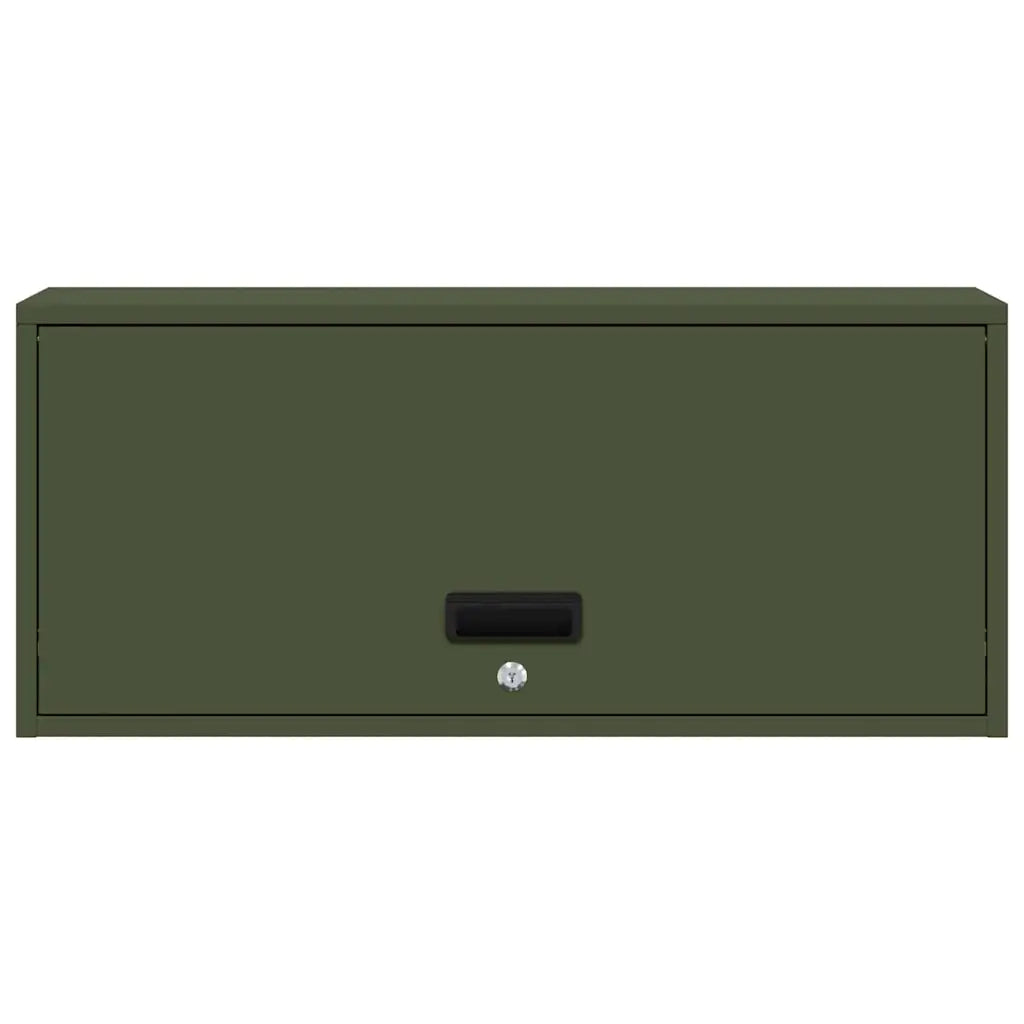 Armadio a muro per garage Oliver verde 80 x 33 x 35 cm 883279