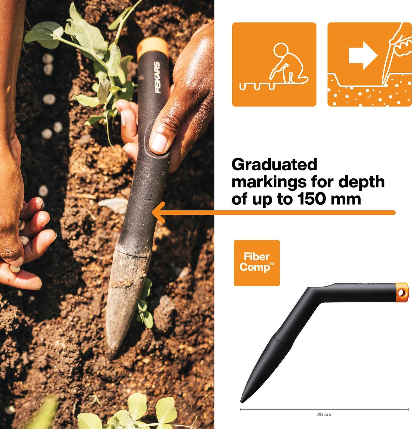 FORATERRA 'SOLID' FISKARS - - FISKARS