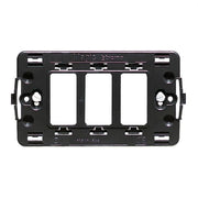 Supporto scatola rettangolare 3 moduli serie bticino magic 503r