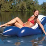 LETTINO GONFIABILE GALLEGGIANTE  cm.180x135  peso kg.3,80 (58868)    INTEX