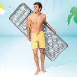 MATERASSINO 18 BUCHI GREY  cm.188x71  peso kg.1,35 (58894)    INTEX