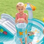 Intex PLAY CENTER ALLIGATORE  cm. 201x170x84 h (lt. 160)