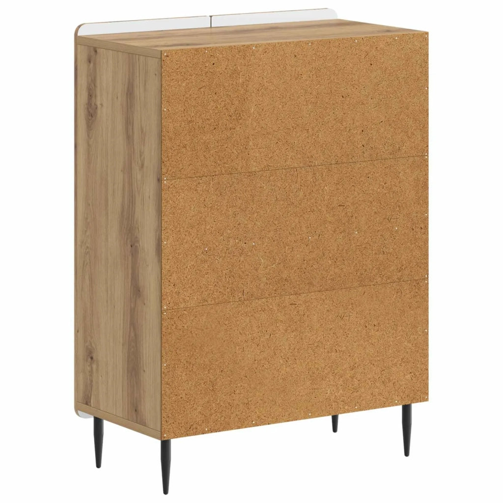 Mobiletto da Bagno ZWOLLE Rovere Artigianale 896404