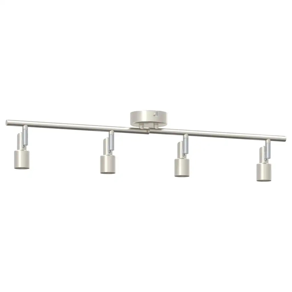 Faretto da soffitto Nichel 70 x 9 x 12,5 cm Acciaio 4108210