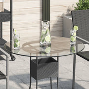 Dessus de table ronde en verre trempé 700 mm