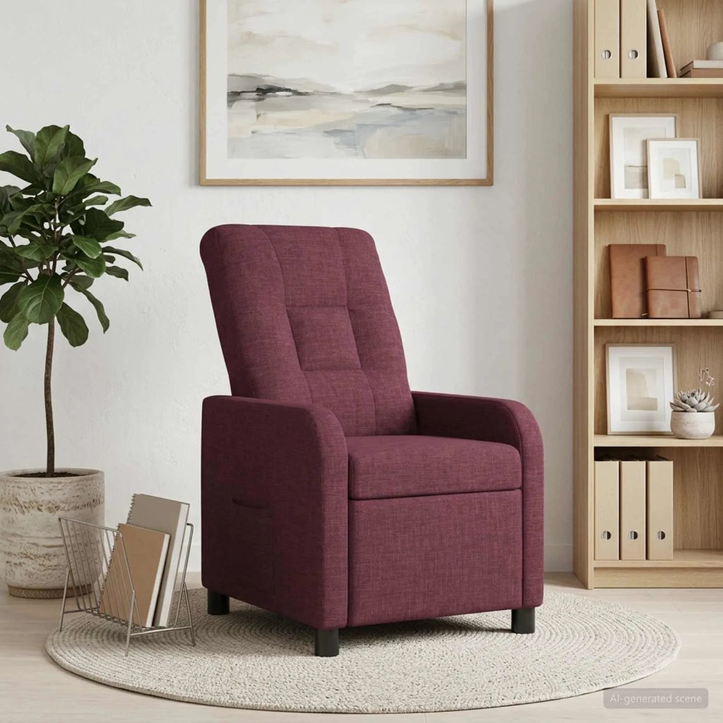Divano Sedia-Poltrona reclinabile Viola Tessuto 746842