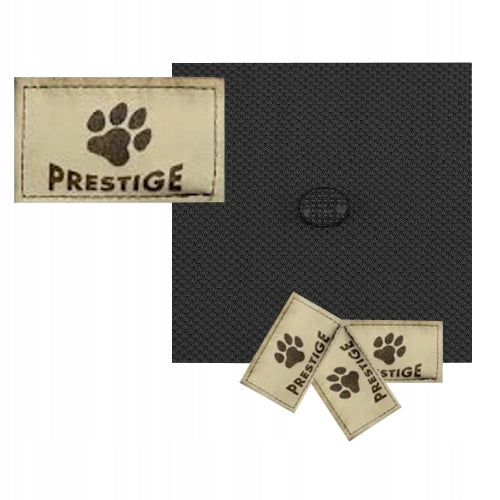 AIO FACTORY 55x45 cm PRESTIGE Letto per cani impermeabile nero