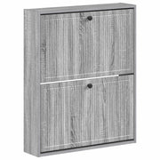 Mobiletto per Scarpe da Muro EDE 71 x 17 x 86 cm Sonoma grigio 895981