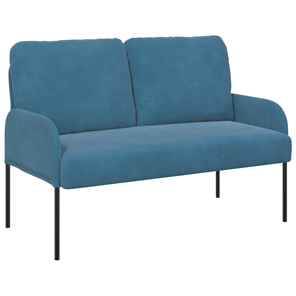 Divani con cuscino 110cm Blu Legno compensato