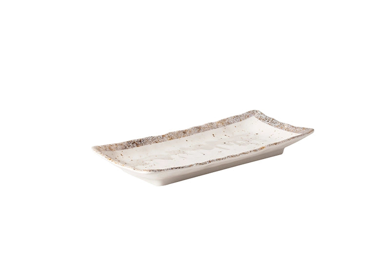 Vassoio piatto rettangolare in melamina enjoy 28,5 x 13 cm