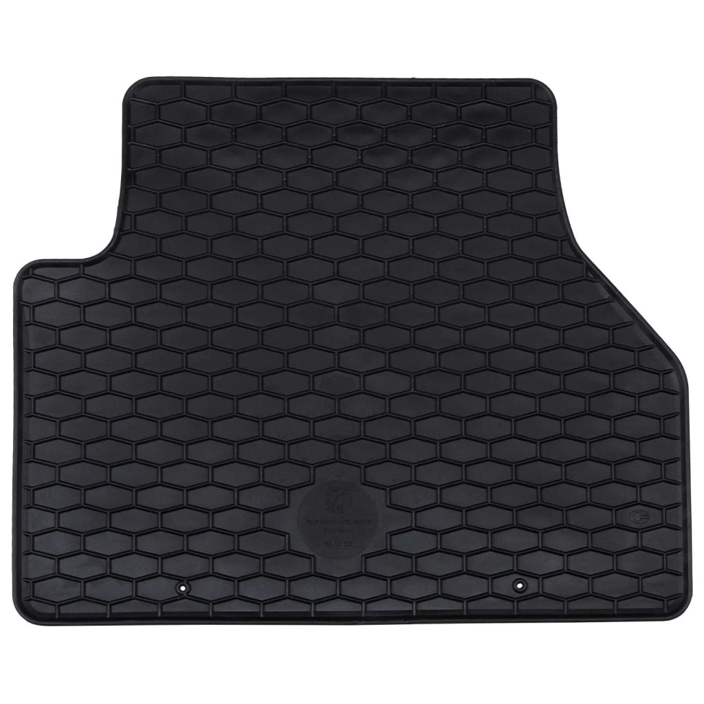 Tappetino per Auto 4 pz Nero adatto per VW CADDY 2020- Gomma CFW9859375