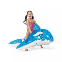 ORCA GONFIABILE CAVALCABILE  +3 ANNI  cm.152x114  peso kg.1,05 (58523)    INTEX