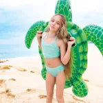 TARTARUGA MARINA GONFIABILE CAVALCABILE  +3 ANNI  cm.150x127  peso kg.1,20 (57524)    INTEX