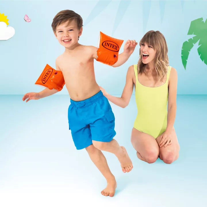 BRACCIOLI GONFIABILI DELUXE  3-6 ANNI- - cm.23x15 - peso kg.0,14 (58642) - 6 pezzi INTEX