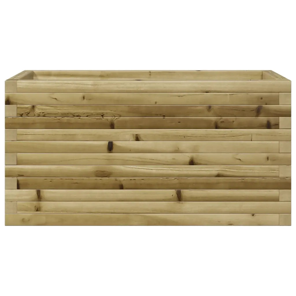 vidaXL Fioriera da Giardino 90x40x45,5 cm in Legno di Pino Impregnato