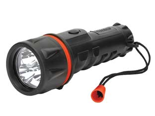 TORCIA A LED RUBBER IRUB2LED- - 0,2w - 12 lumen - mm.205x73x73h - 12 pezzi VELAMP