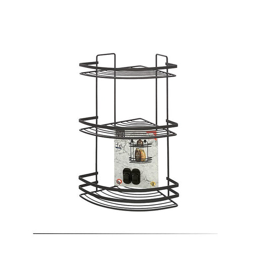 MENSOLA ANGOLARE 3 RIPIANI COVER- Nero- FERID- pezzi 1